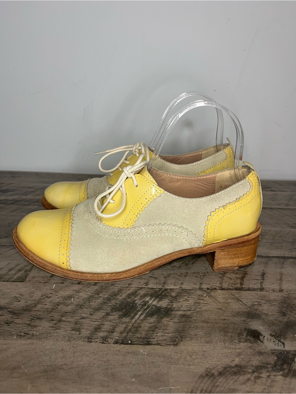 Vintage Dune London Lanell Leather Oxford